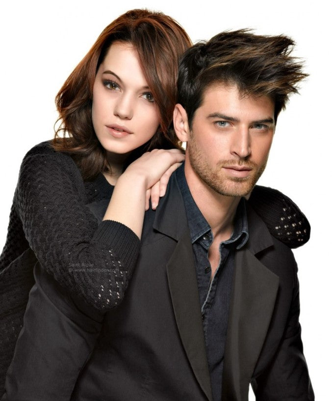 Mens Haircut & Style Platinum Spalon